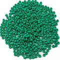 Gxueshan 1000 Pcs Acrylic Green Pony Beads 6x9mm Green Kandi Beads Bulk by Gxueshan