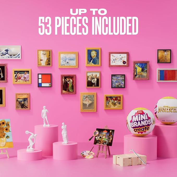 Mini Brands Create Mini Masterpieces Series 1, Capsule 2 Pack by ZURU, Real - Image 3