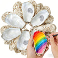 4"-5" 20PCS Large Concave Oyster Shells by DOODLEBEAN