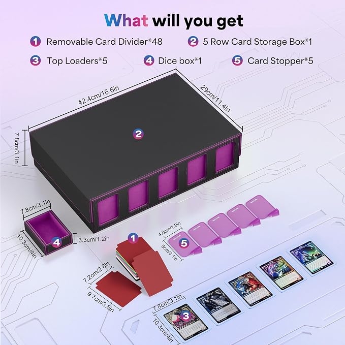 UAONO Trading Card Storage Box - Image 6