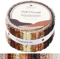 Tinyspool & Co.'s Twirlie Roll 40 Precut Quilting Fabric Strips by TinyspoolCo