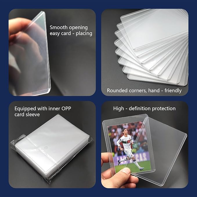1000 Card Sleeves Top Loaders for Cards, 35pt 3"x4" Clear | Fit 2.5" x 3.5" - Image 8