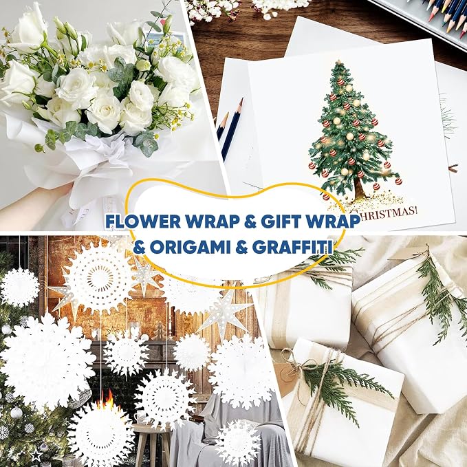 15" x 600" Drawing Paper Roll, Bouquet Flower Wedding Gift Wrapping Paper - Image 7