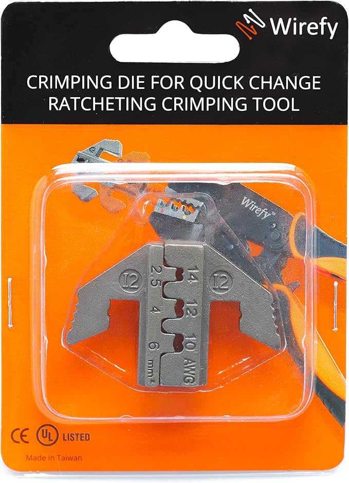Wirefy Crimping Die for Solar Connectors - 14-10 AWG