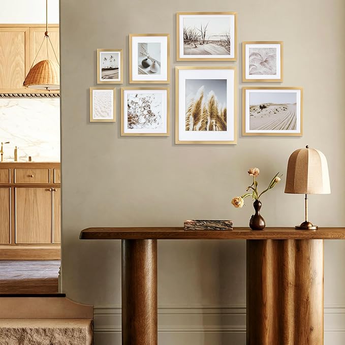 ArtbyHannah Gallery Wall Frame Set, 8 Pack Picture Frames Collage Wall Decor - Image 8
