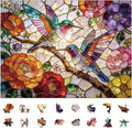 300pcs Wooden Puzzles for Adults Unique Animal Shaped Pieces | Colorful Funny by Unknown