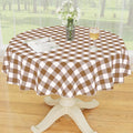 Smiry Plastic Table Cloth, Waterproof Vinyl Tablecloth by Smiry