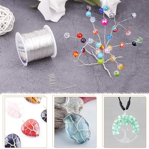 22 Gauge Jewelry Wire, Anezus Craft Wire Tarnish Resistant Copper Beading Wire - Image 6