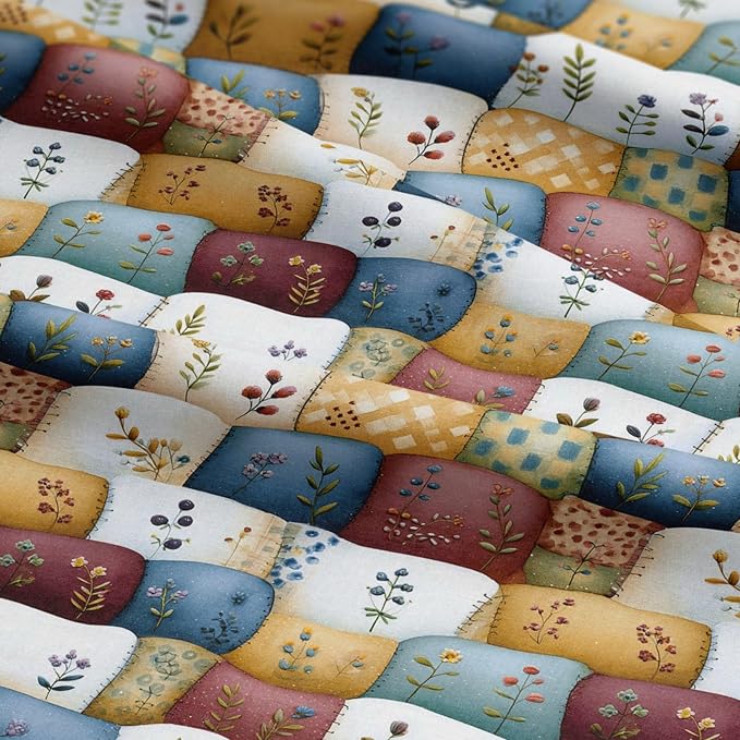 100% Cotton Fabric by the Yard – Turkish Quality Quilting & Sewing Fabric - Image 8
