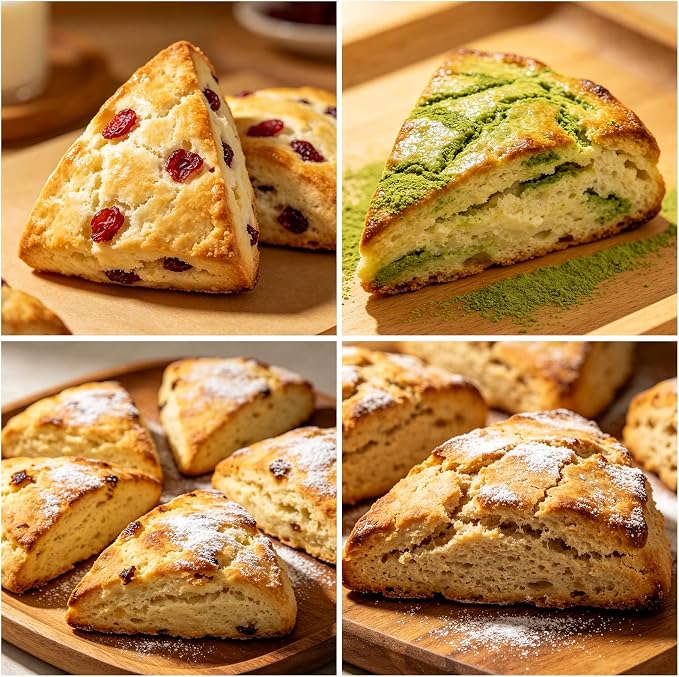Silicone Scone Pan 6-Cavity Triangle Baking Mold | Non-Stick Release, Mini - Image 4