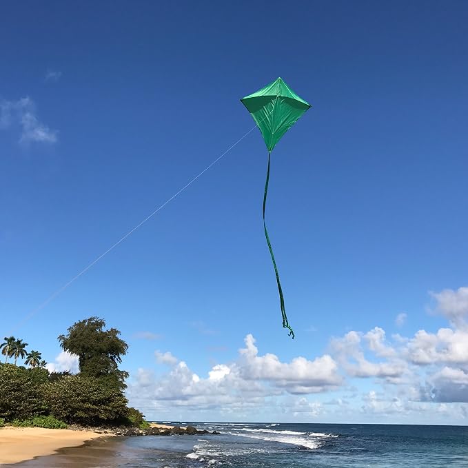In The Breeze Solid Color Diamond Kite - Image 3