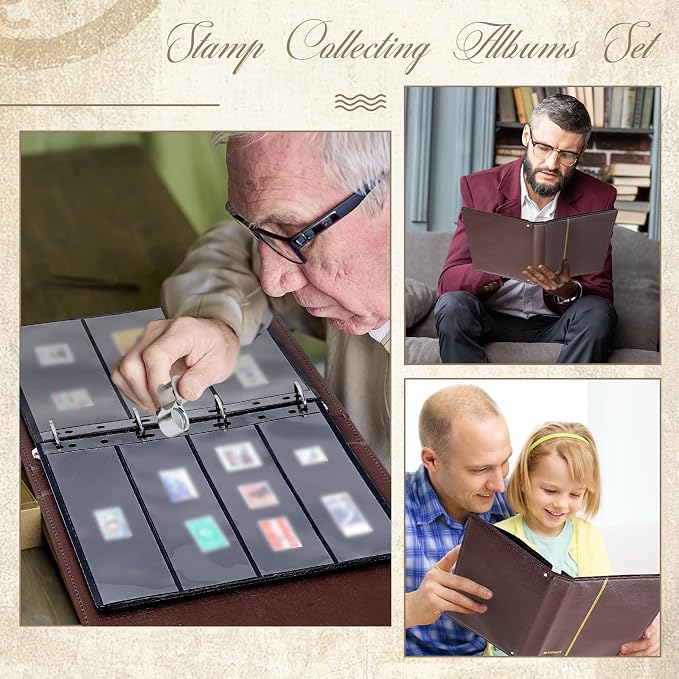 Stamp Collecting Album Binder Kit - Image 5