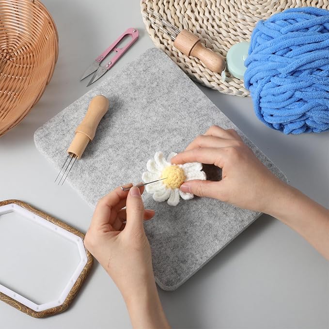 148 Pcs Needles Felting Tools, Professional Needle Felting Kit, 8 x 10 Inch - Image 6