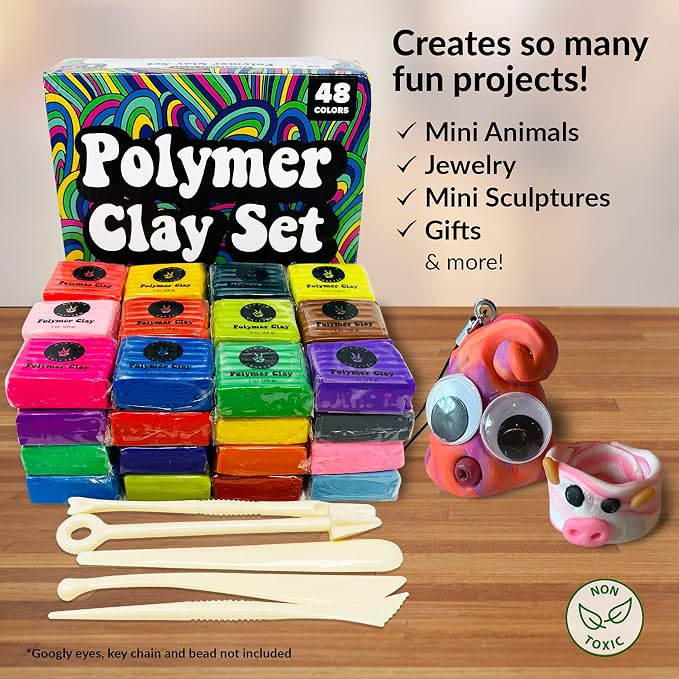 HIPPIE CRAFTER Polymer Clay Kit - Image 2
