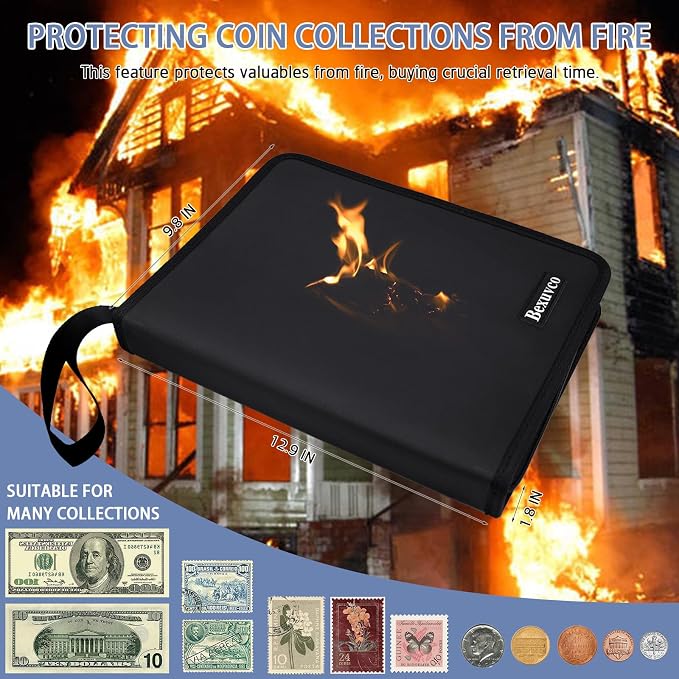 Coin Collection Album Holder for Collectors, 1403 Personalized Collection Labels - Image 2