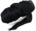 Colored Natural Wool roving, 1 lb. Best Wool by Kondoosnaturalfibers