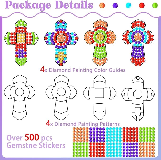 2026 VBS Sunday School Cross Craft Kids Kits Vbs Christian Religious Jesus - Image 2