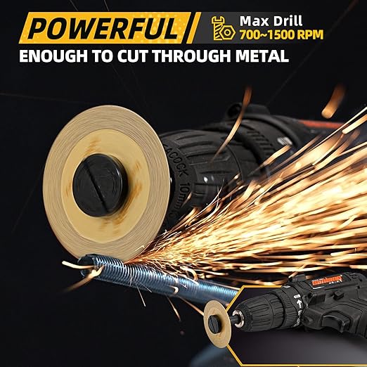 2 Inch Diamond Cut Off Wheel - 5Pack - W1/4" Arbor Hole Diamond Cutting Wheel for for Metal & Stainless Steel, Nuts, Bolts, Screws, Ceramic, Glass, PVC Cutter