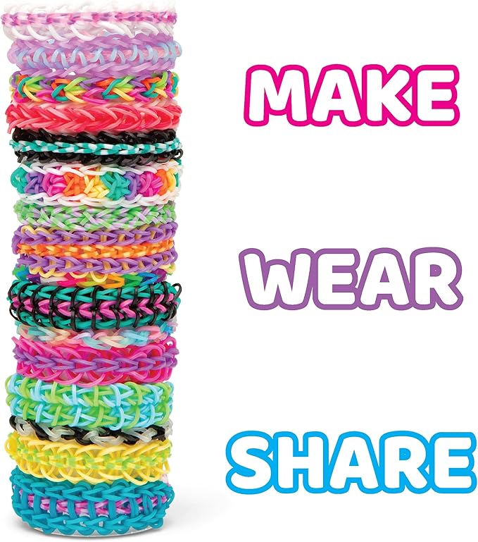 Rainbow Loom MEGA Combo Set, Features 7000+ Colorful Rubber Bands, 2 - Image 2