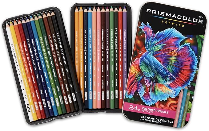 Prismacolor Premier Colored Pencils, Soft Core, Ultra-Smooth, Adult Coloring by Unknown