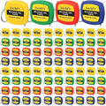 Macarrie 80 Pcs Small Tape Measure Keychains 6 ft/ 2 m Mini Retractable Measuring Tape Bulk with Slide Lock Construction Party Favors for School Prize Bag Filler DIY Projects Office Home Use, 4 Colors