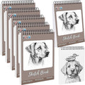 5 Pcs Sketch Book Bulk 9 x 12 in 200 Sheets Top Spiral Bound Sketch Pad Drawing by UZLUbuywithconfidence