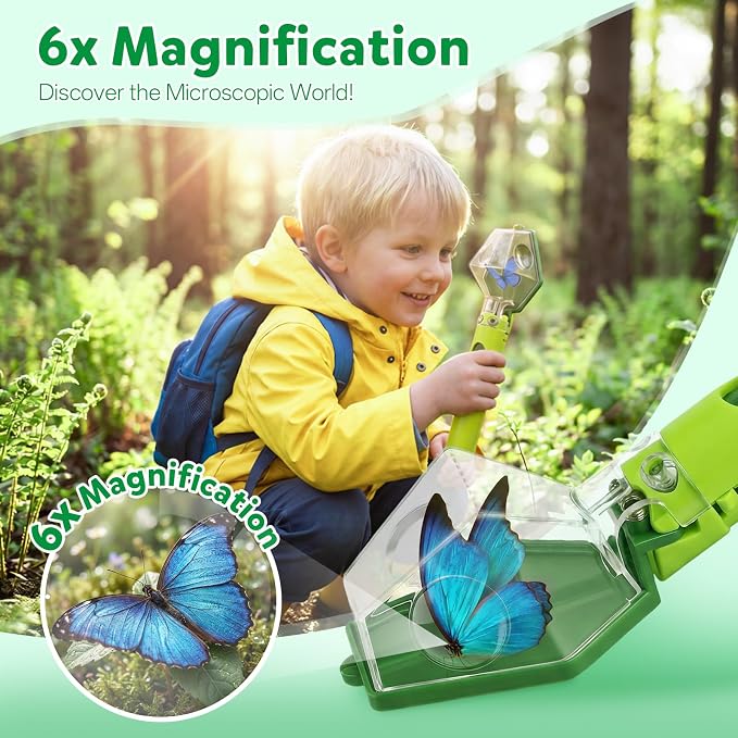 Kiditos Bug Catcher Kit for Kids, Outdoor Explorer STEM Toy - Image 3