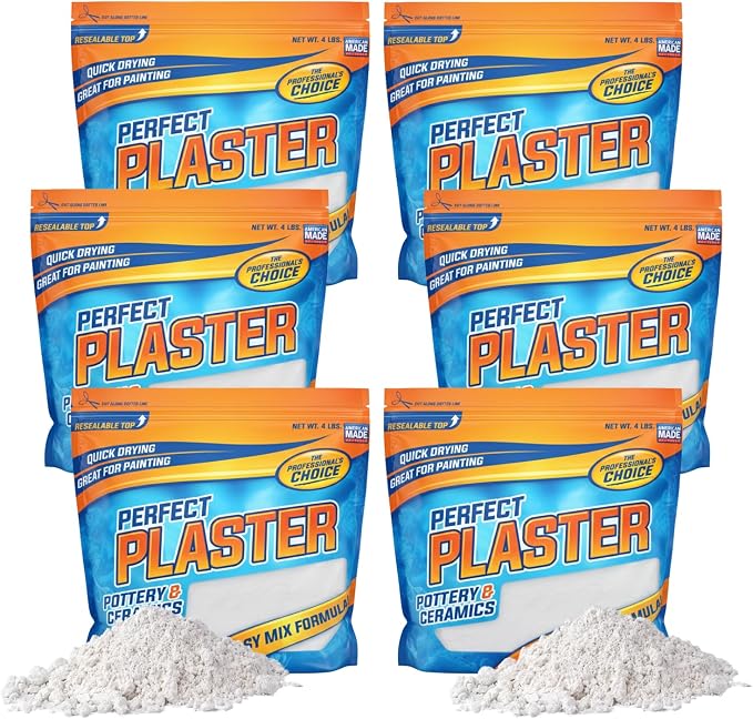 Perfect Plaster for Pottery & Ceramic Slip Casting Molds, Non-Toxic Water-Based by PerfectCraft