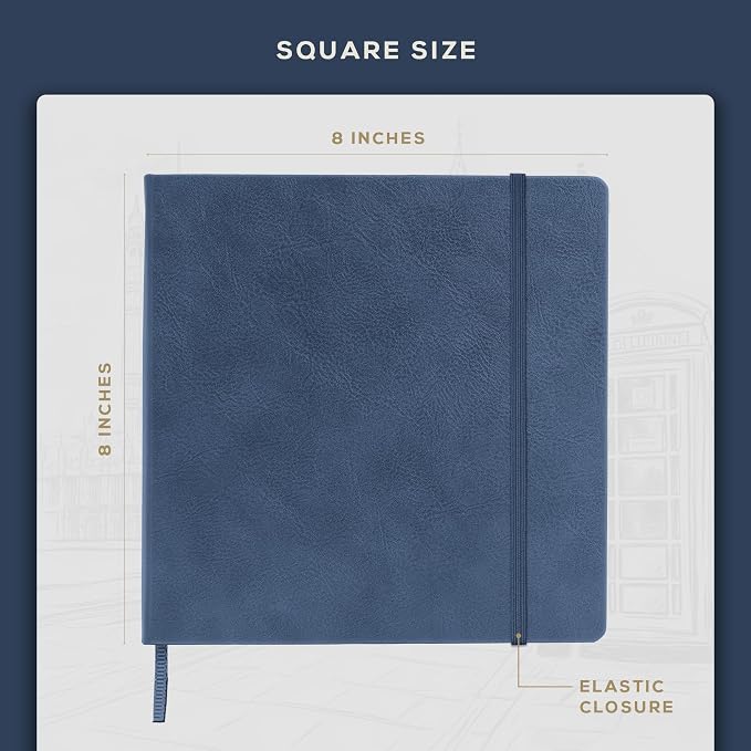 Beechmore Books Square Mixed Media Sketchbook - Image 3