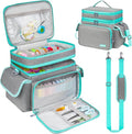 LEFOR·Z Small Sewing Supplies Organizer, Double-Layer Sewing Accessories by LEFOR%C2%B7Z