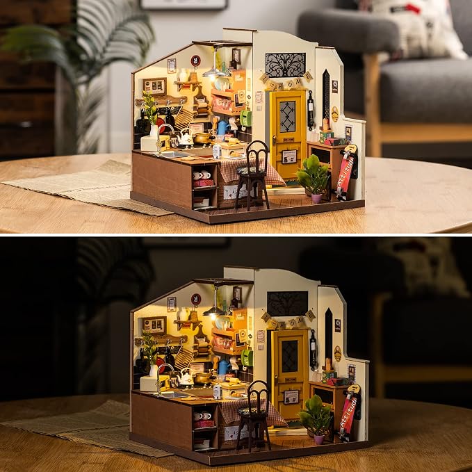 Rolife DIY Miniature Cozy Kitchen House Kit - Image 4