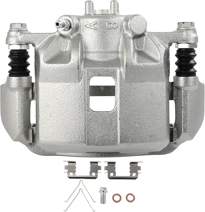 cciyu Front Right Brake Caliper Assembly w/Bracket 19B6039 2013-2015 For Acura For ILX,2012-2015 For Honda For Civic,2011-2015 For Honda For CR-Z,2009-2013 2015-2019 For Honda For Fit