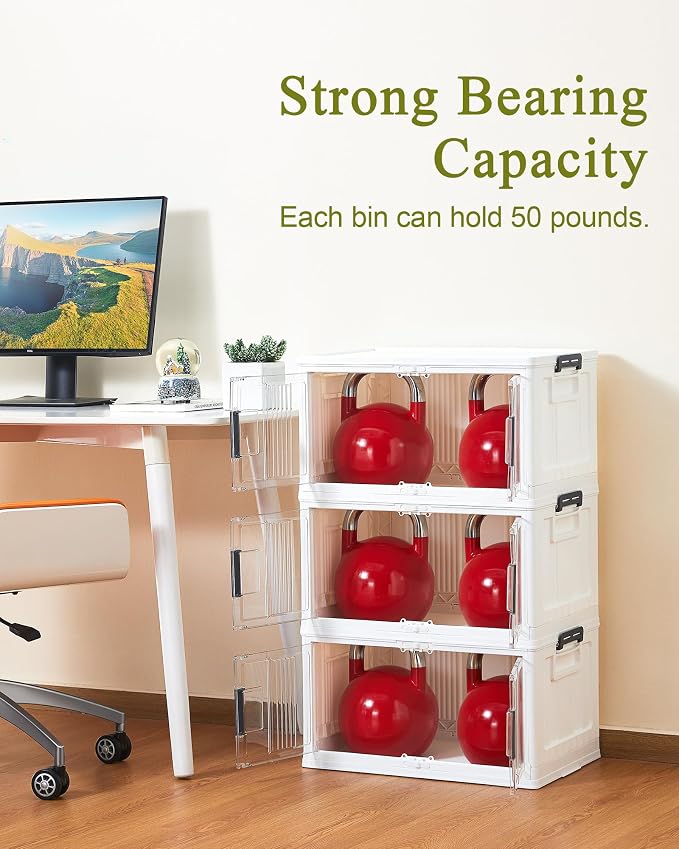 OlarHike 48QT Lockable Stackable Storage Bins - Image 6