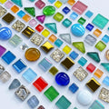 LITMIND 1.1 LB Irregular Glass Mosaic Tiles by LITMIND