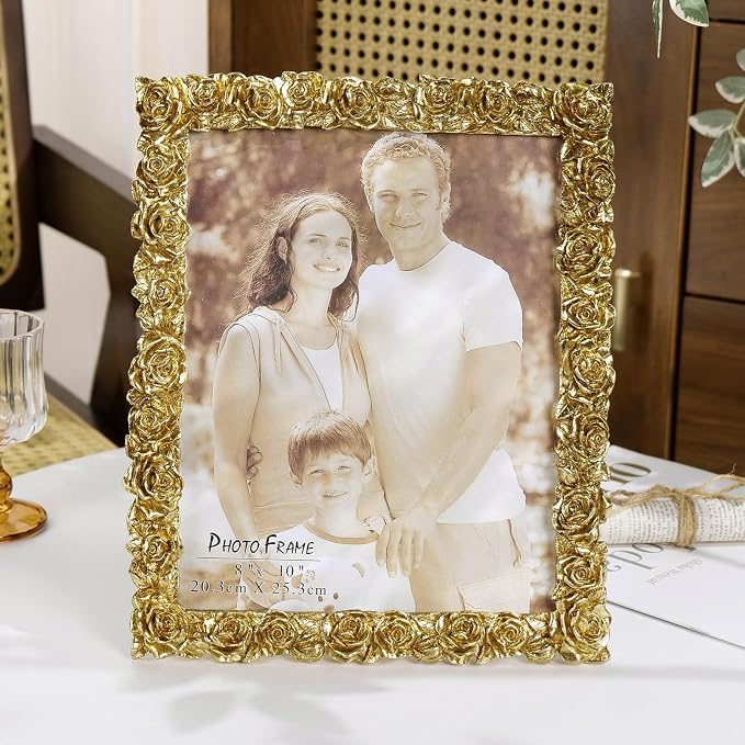Cuspin 8x10 Picture Frame Vintage, Antique Picture Frames - Image 4