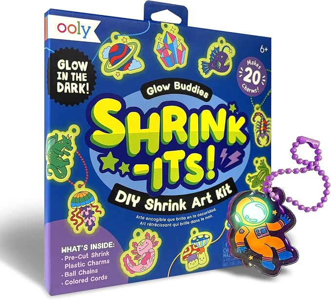 Ooly 28 PC DIY Shrinking Art Kit by Ooly