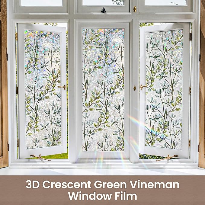 ADD.HERES Window Privacy Film, Stained Glass Decorative Static Cling, Removable - Image 6