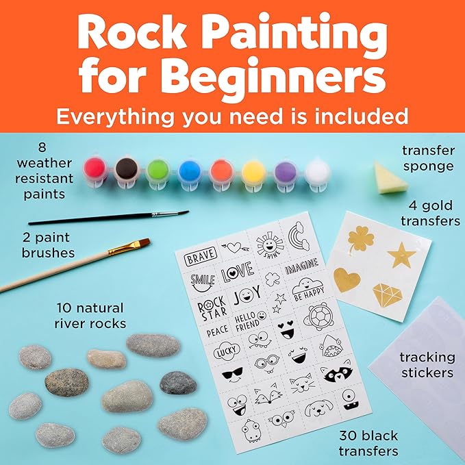 Creativity for Kids Rock Painting Kit - Image 2