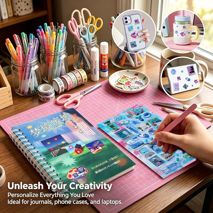Tmtains 30 Sheets Japanese Sticker Book - Image 5