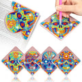 WIVICO 4Pcs Diamond Painting Bookmarks, Diamond Pearl Art Kits by WIVICO