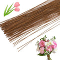 CCINEE 26 Gauge Brown Floral Stem Wire, 14 inch by CCINEE
