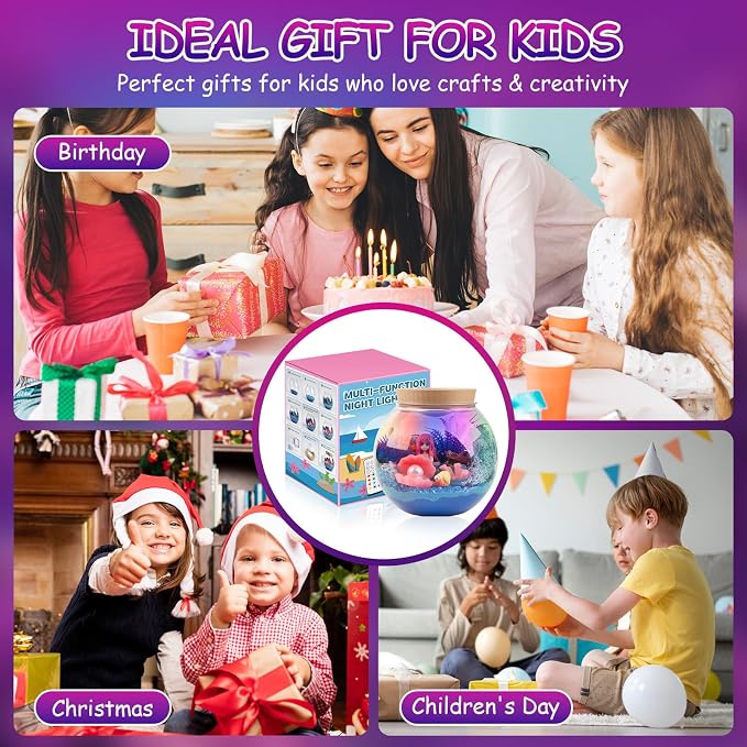 Mermaid Terrarium Kit for Kids - Image 7