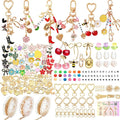 NewOasis 768Pcs Lip Gloss Keychain Making Kit, Jewelry Making Kit by Unknown