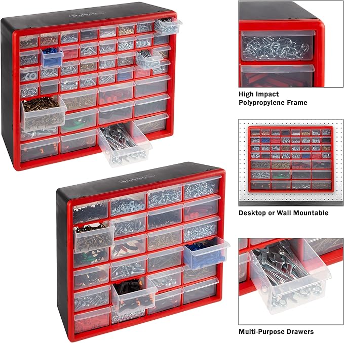 22 & 44 Drawer Storage Cabinet - Tool Storage