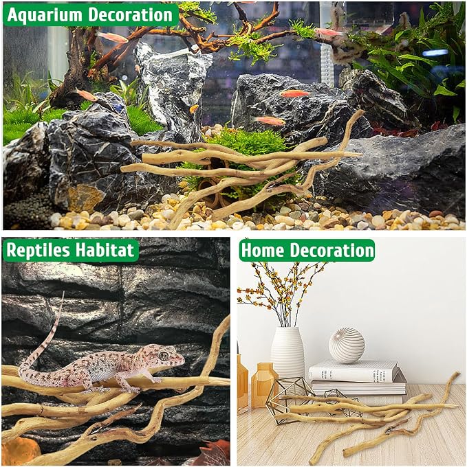 kathson Natural Driftwood for Aquarium - Image 3