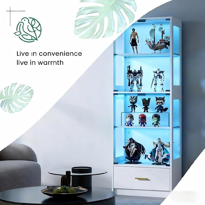 Lamtor 67" Display Cabinet - Image 9