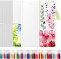 Skyygemm 200 Pcs Watercolor Paper Blank Bookmarks by Skyygemm