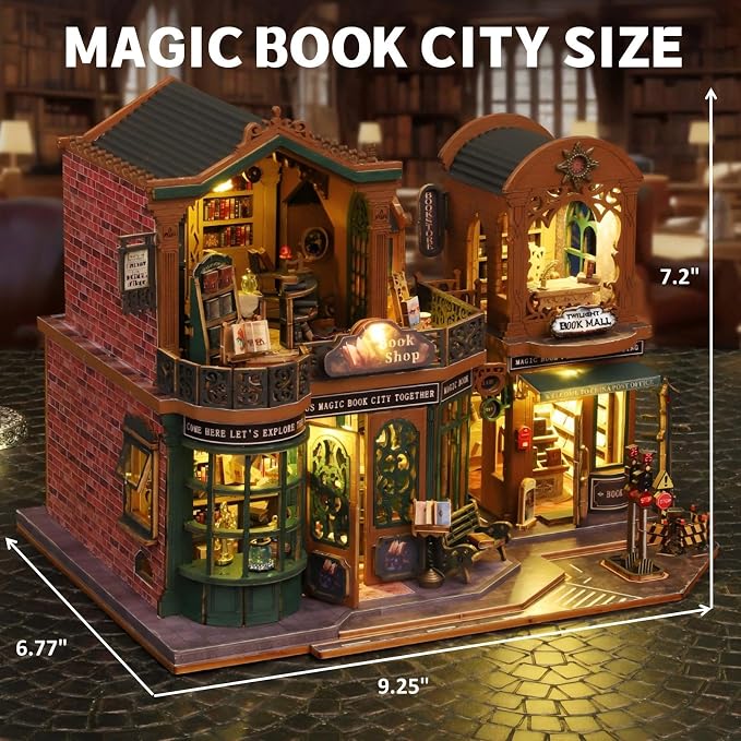 OZJAY Miniature House Kit, Mini House Building Kit - Image 3