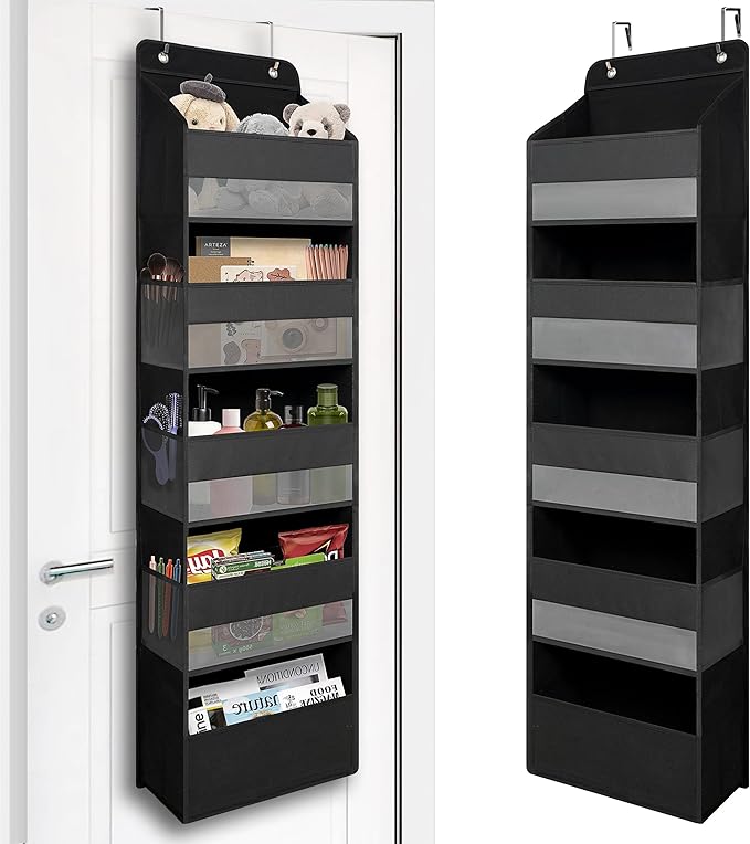 TYMENSH Black Over Door Organizer by TYMENSH