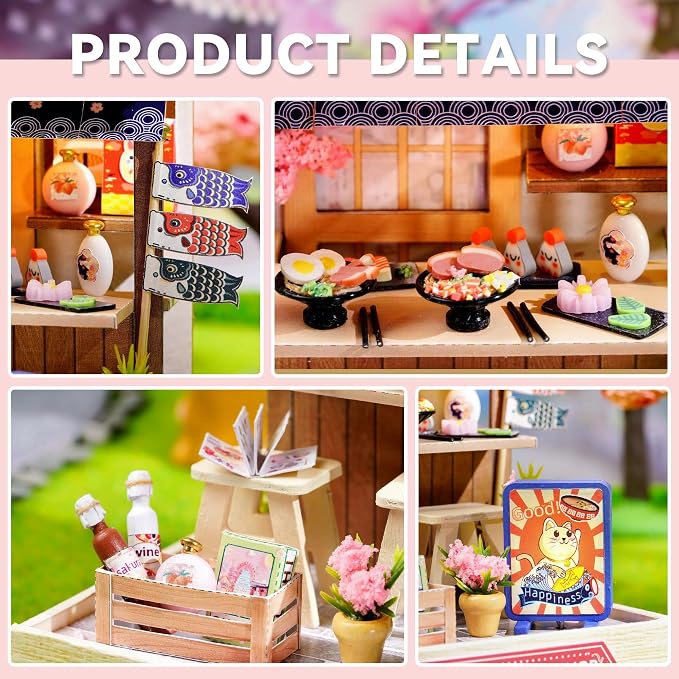 Flever Dollhouse Miniature DIY House Kit Creative Room - Image 3
